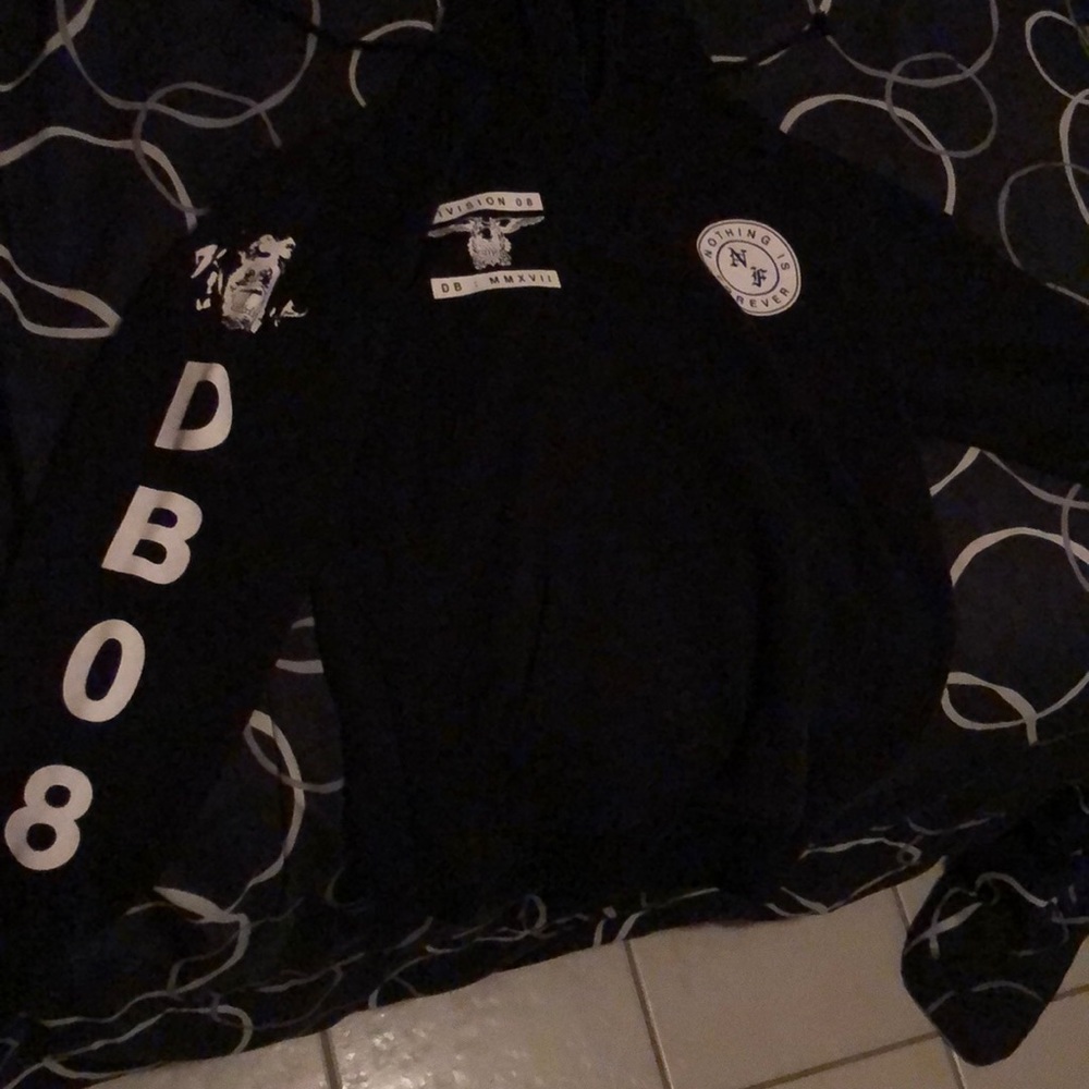 Black hoodie